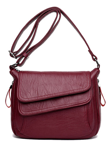 Bolso De Viaje De Cuero Pu Casual Elegante Con Correa Ajusta