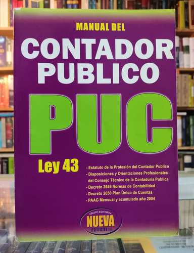 Manual Del Contador Público Puc