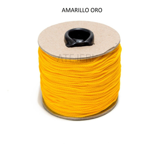 Imagen 1 de 7 de Cordón Cola De Rata Fino X 100 Metros Macramé Artesanía