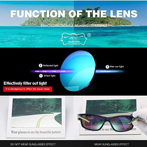 100 Classic Gafas De Sol Deportivas Unisex Lentes Polarizada