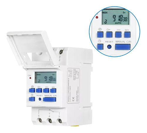 Temporizador De Caja Eléctrica De Carril De Alumbrado Públic