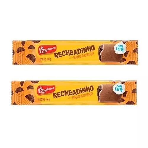 Kit 2 Biscoito Recheadinho Bauducco 112g Vários Sabores