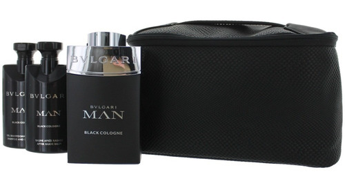 Perfume Set Bvlgari Man In Black Edt 100 Ml Sellado Garantia