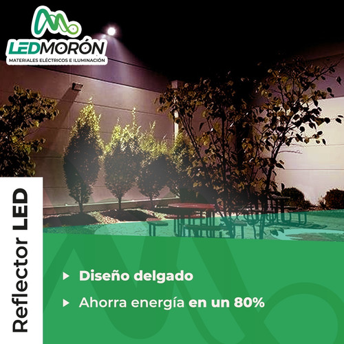 Imagen 3 de 7 de Reflector Led 30w Pack X 6 Hi Power Flat Exterior Garantia