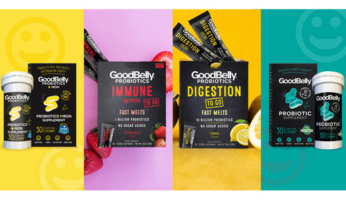 Suplemento Probiótico Goodbelly Para Apoyo A La Salud Diges