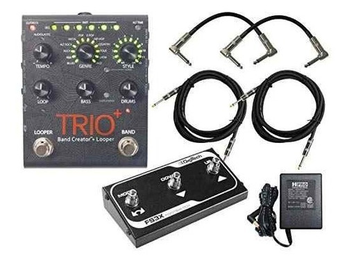 Imagen 1 de 8 de Digitech Trio + Banda Creator + Looper Pedal W/fs3 x, 4 cabl