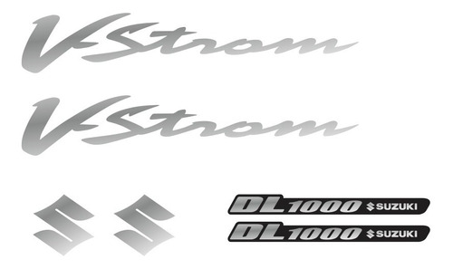 Etiquetas Suzuki Vstrom Dl 1000 En Resina Flexible Designpro