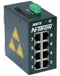 Control Leon Rojo N-tron Puerto Interruptor Ethernet -n