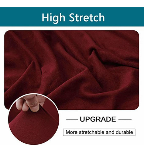 Funda For Sofá De 3 Plazas Con Elástico Con Brazo, 1 Pieza
