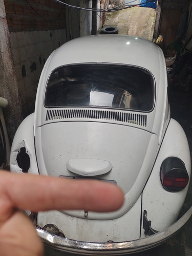 Imagem 15 de 15 de Volkswagen Fusca 77 Branco