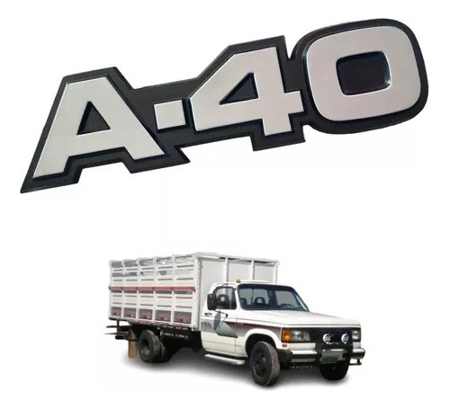 Emblema  Do Caminhão A40 Para-lama Original Gm 94629980