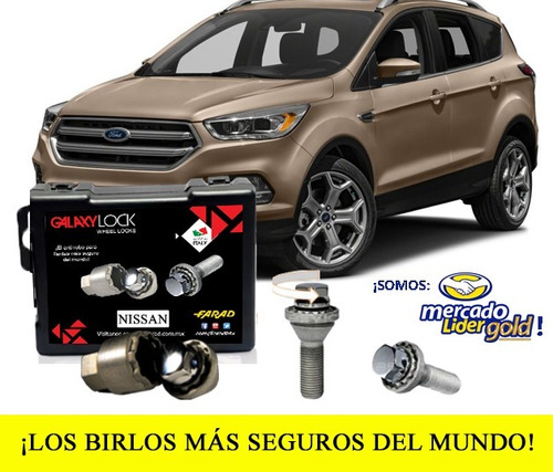 Birlos Seguridad Galaxylock Ford Escape S Meses Sin Interes!