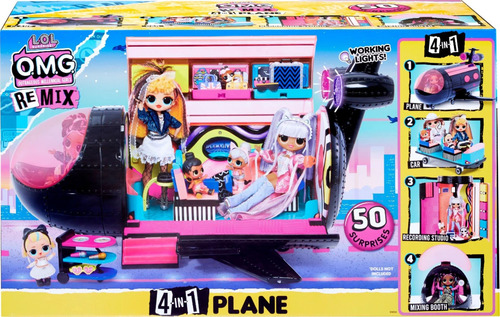 Lol Remix Omg Avión 4 En 1. 50 Sorpresas