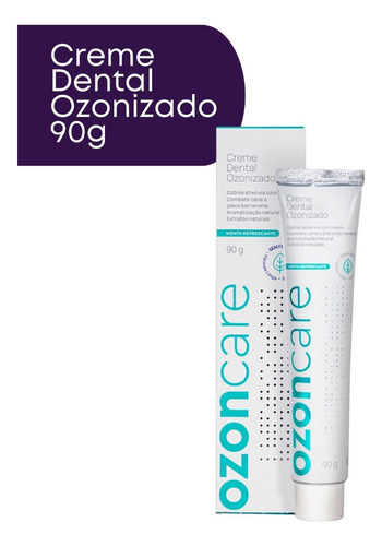 Creme Dental Com Ozônio 90g - Ozoncare Philozon