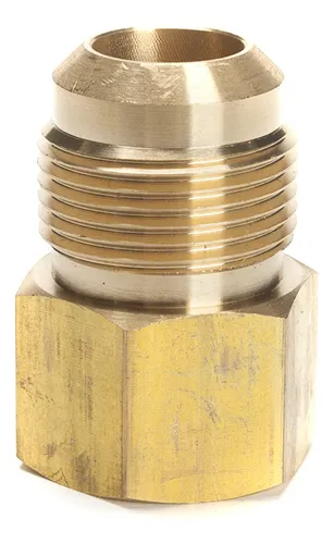 comprar Laton Flare 3 4  Od X Hembra Npt Conector Adaptador Tubo 5