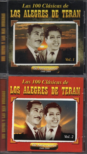 Los Alegres De Terán/ Las 100 Clásicas De... Vol.1 & 2 4 Cds