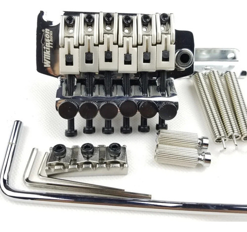 Guitarra Wilkinson Wodl1 De 6 Cuerdas Con Doble Cierre, Trém