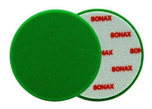 Pad Bonete Sonax 6 Pulgadas Verde Corte Medio Para Rotativa