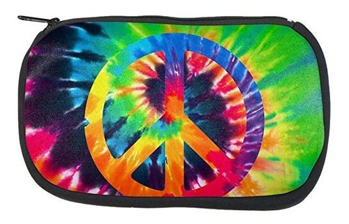 Neceser - Signo De La Paz Tie Dye Bolsa De Maquillaje