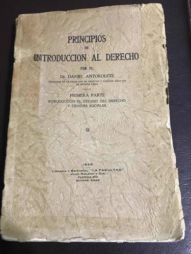 Principios De Introducción Al Derecho