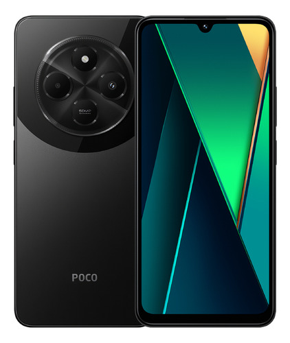 Celular Xiaomi Poco C75 4G Dual Sim 256 Gb Preto 8 Gb Ram Android 14 - NFC