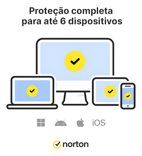 Norton Small Business 250gb 6 Dispositivos 12 Meses