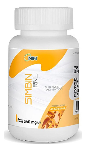 Simbin Rnl 60 Capsulas Sabor Sin sabor