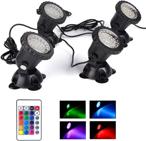 Luces Para Estanque Shoyo, Led, Ip68, Multicolor, Regulables