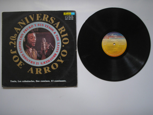 Lp Vinilo Joe Arroyo 20 Aniversario 12 Grandes Exitos 1991