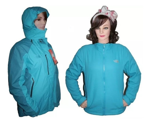 Campera Mujer The North Face 3 En 1 Desmontable 30% Off !!