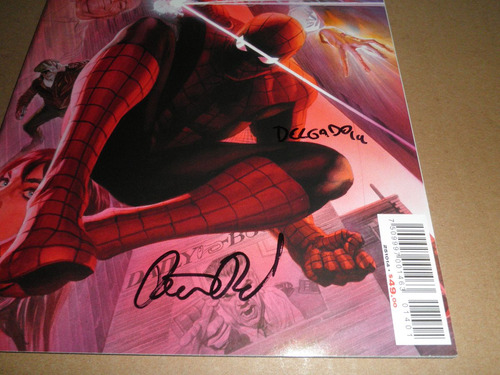 Amazing Spider-man #1 Portada Variante Televisa Firmada (Usado)