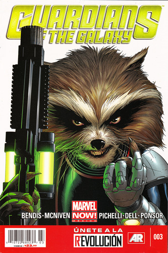 Marvel Comics Guardians Of The Galaxy #3 (2013) - Español