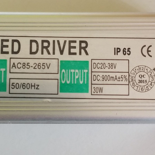 Led Driver 30w (transformador ) Reflectores Powerleds