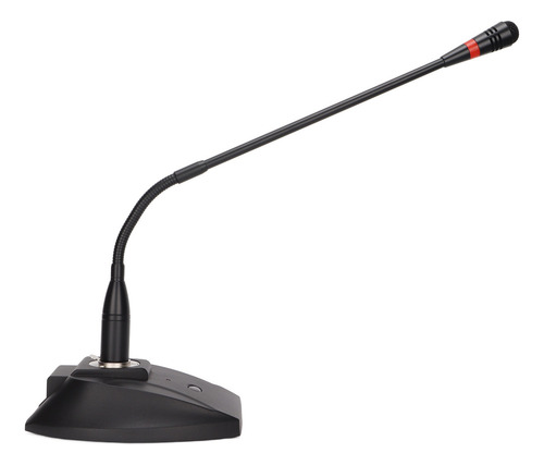 Microfone Gooseneck Com Fio E Microfone De Mesa