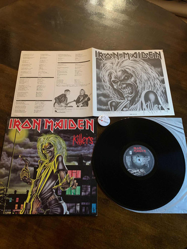 Vinilo Iron Maiden Killers Ed. Jap