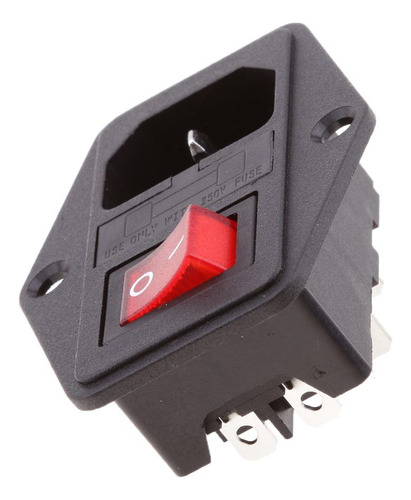 Enchufe Toma De Corriente Iec320 C14 3 Pin Para Computadoras