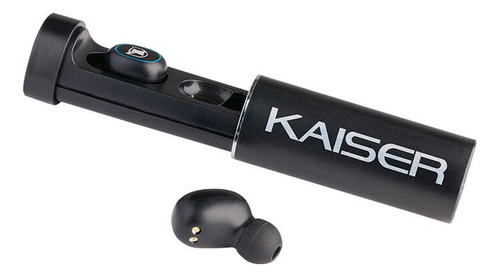 Audífonos Kaiser Mh-9199 True Wireless Bluetooth Con Linterna Color Negro Color de la luz Blanco