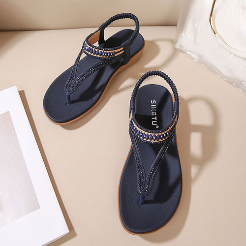 Sandalias De Verano Para Mujer Sandalias Planas Sin Cordones