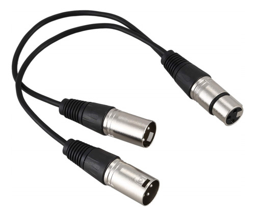 Cable Sonido Y Adaptador Xlr Hembra A 2xlr Doble Pines Macho