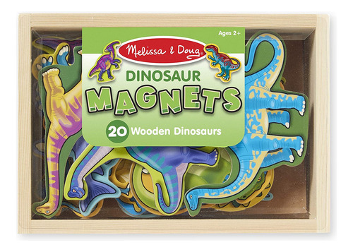 Almacenamiento Magnético De Madera Para Dinosaurios M&d (20