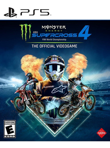 Monster Energy Supercross 4 Ps5 Fisico Sellado Original