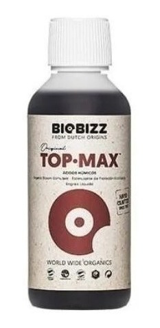 Fertilizante Top Max 250ml Cultivo Indoor Orgânico Biobizz