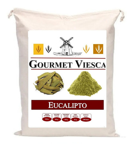 10 Kg Eucalipto Polvo Deshidratada Te,infusiones Y Tisanas