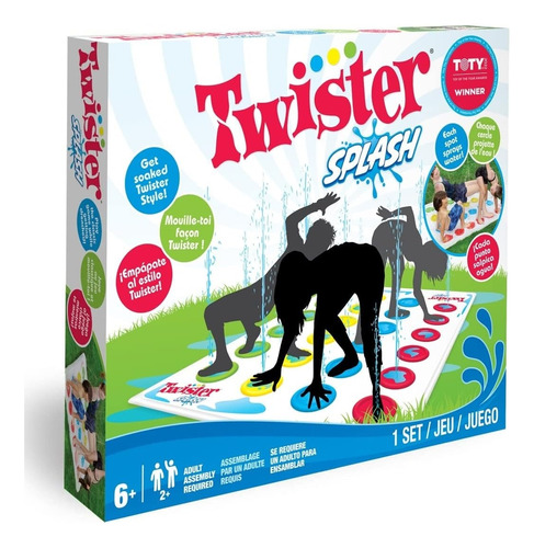 Hasbro Twister Splash - Juego De Agua Para Niños 