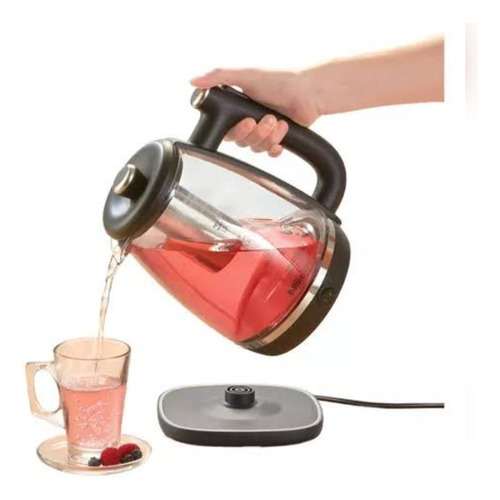 Jarra Temperatura Ajustable Betterware 1.8 L Con Infusor Negro