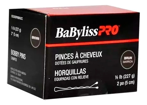 Clips Peinado Babyliss Invisibles Negro O Marrones Pelo Clip