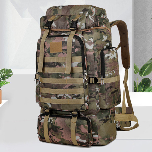 Mochila De Senderismo Con Dos Bolsas De Hombro, Para Acampar