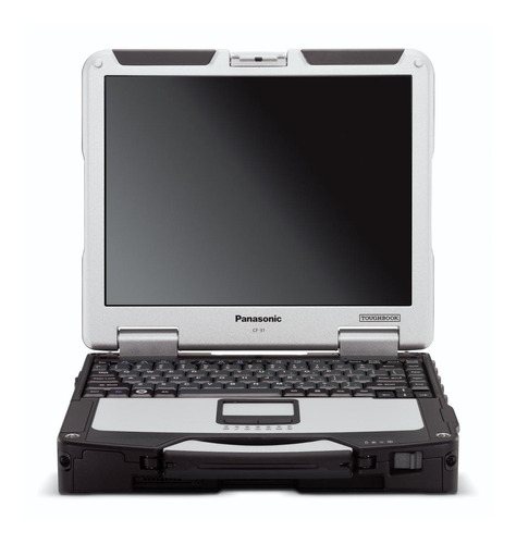 Laptop  Panasonic Toughbook 31 plata y negra táctil 13.1", Intel Core i5 7300U  16GB de RAM 256GB SSD, Intel HD Graphics 620 1024x768px Windows 10 Pro