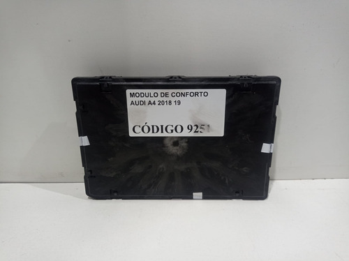 Modulo De Conforto Audi A4 2018 19