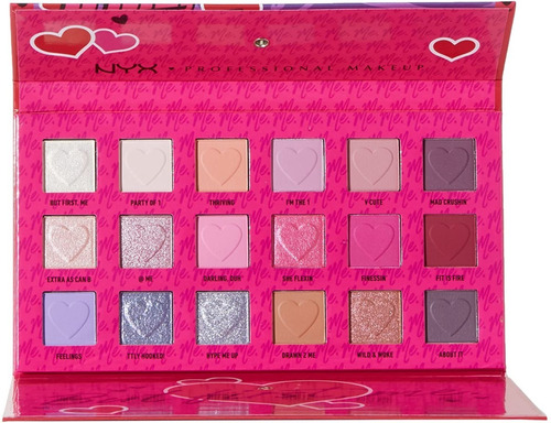 Paleta De Sombras De Ojos 2 Me Luv Me Nyx + Regalo